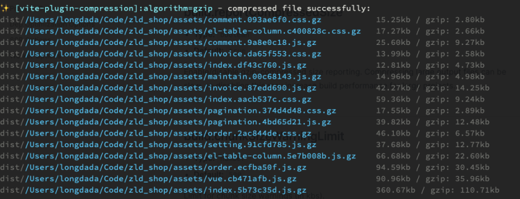 前端开启 gzip 压缩及 nginx 配置