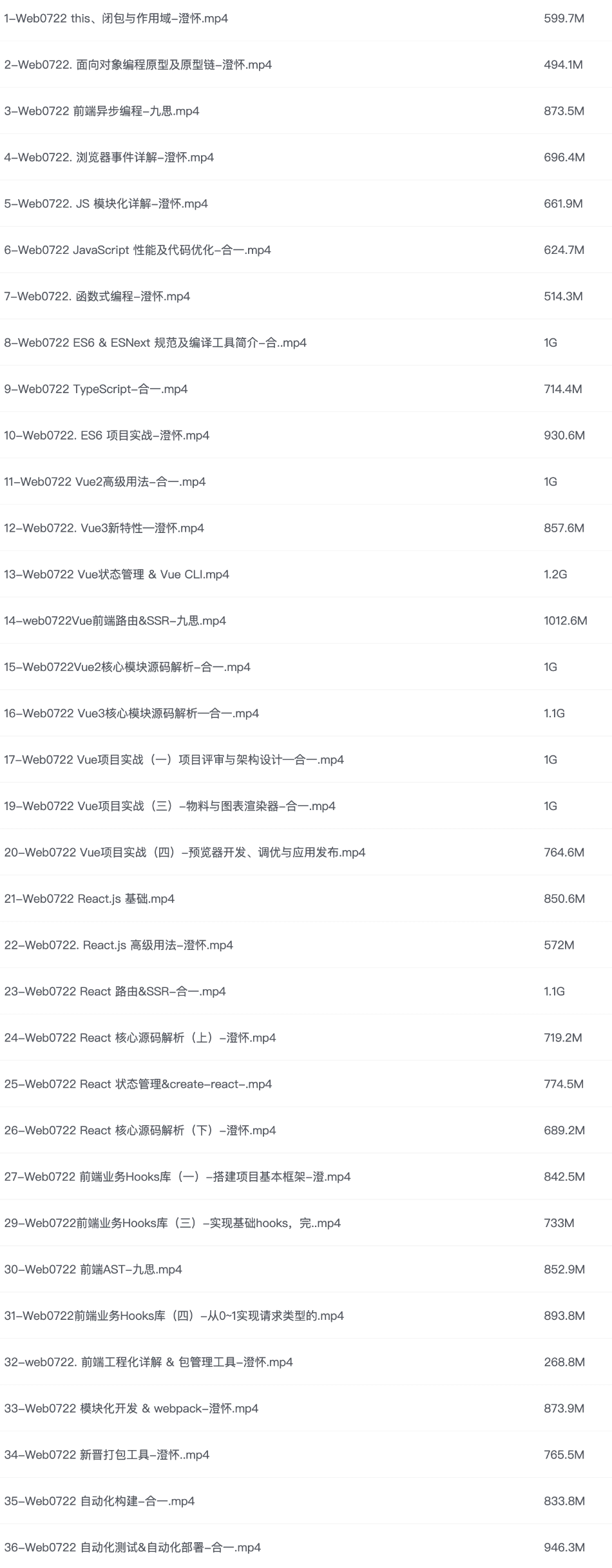 Web 前端课程：大厂工程师训练营